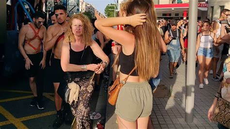 Gay Pride Parade Demonstration Pride Lgtbi Bcn June Party On The Street Youtube