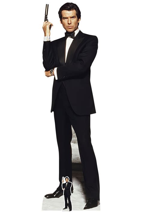 Pierce Brosnan James Bond Lifesize Cardboard Cutout Buy James Bond