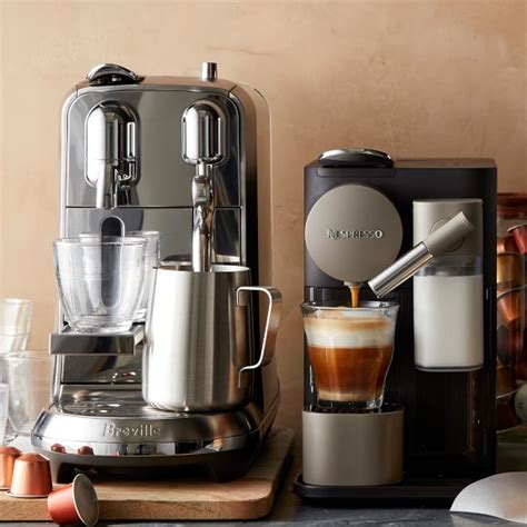Coffee cafe barista is another espresso machine on the market that we tested. Nespresso Creatista by Breville Espresso Machine ...
