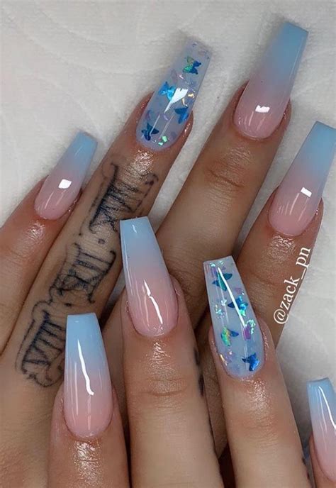 The Best Long Acrylic Coffin Nail Ideas For This Spring And Summer Lily Fashion Style