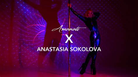 amanati x anastasia sokolova karma pole dance video youtube