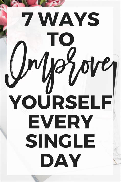 how to improve yourself every day erin gobler improve yourself self help how to stay motivated