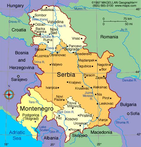 Serbia & Montenegro Maps and Free Online Resources | Serbia and