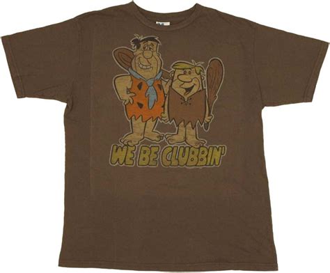 Flintstones Clubbin T Shirt Sheer