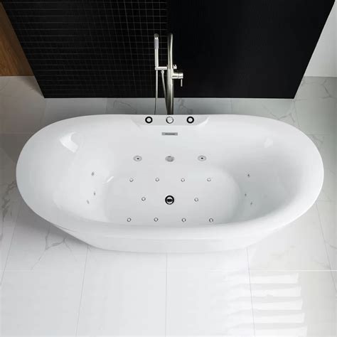 Shop for sophisticated and advanced freestanding whirlpool baths on alibaba.com for massage, relaxation and leisure activities. 71" x 32" Freestanding Air/Whirlpool Bathtub in 2020 ...