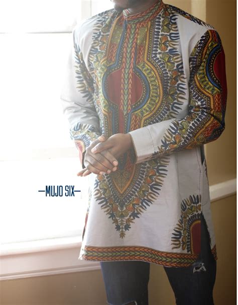 All Honor Longline W Long Sleeve Dashiki Mujosix