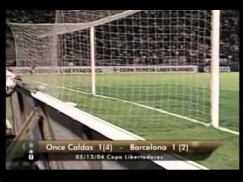 Once caldas y sus bajas para el 2021: Resumen Once Caldas 1 Barcelona 1 Copa Libertadores 2004 - YouTube
