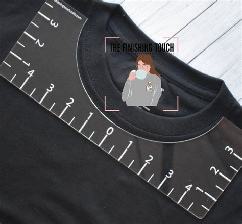 T-Shirt Alignment Tool | Ruler measurements, T shirt, Alignment