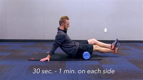 How To Foam Roll Your Hamstrings Youtube