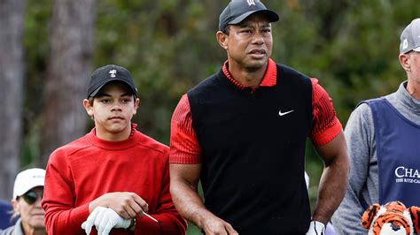 Tiger Woods Son Charlie Chides Legendary Dad About His Golf Game