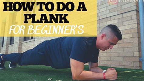 How To Do A Plank Planking 101 Planks For Beginners Youtube