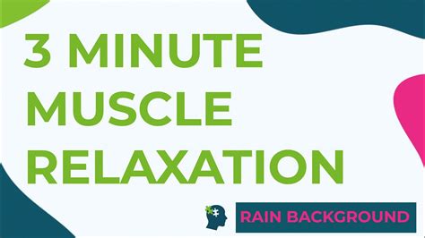 Progressive Muscle Relaxation Reduce Anxiety And Stress Youtube
