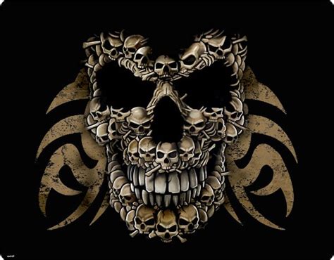 Scary Skulls Images Skeleton Skull Evil Skulls Skulls Pinterest
