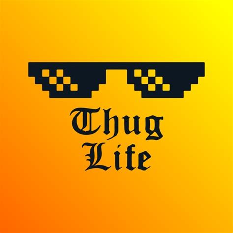 Thug Life Photo Sticker Emo By Gazi Ahmed