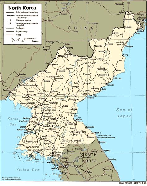Maps Of North Korea