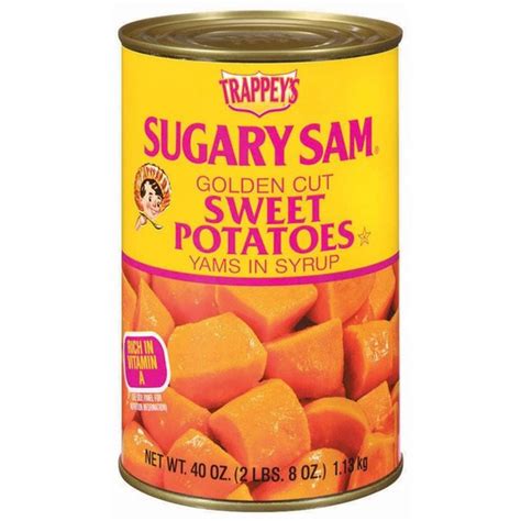 Sugary Sam Golden Cut Sweet Potatoes Yams In Syrup 40 Oz From Kroger