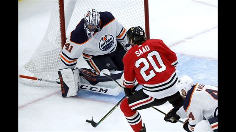 Reviewing Blackhawks Vs Oilers Game One Youtube