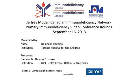 Pidvc Sept 2013 X Linked Phenotype Scid Pdf Immunodeficiency Canada