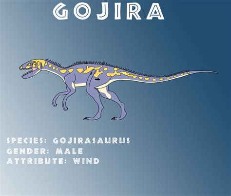Gojira The Gojirasaurus By Carlie24050 On Deviantart