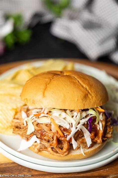 Crock Pot Pulled Pork Sandwich Recipe Best Pulled Pork Sandwiches