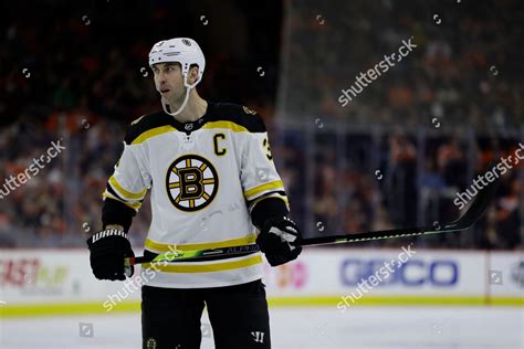 Boston Bruins Zdeno Chara Action During Editorial Stock Photo Stock