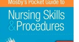 Mosby S Pocket Guide To Nursing Skills Procedures