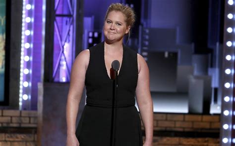 Amy Schumer Poses Telegraph
