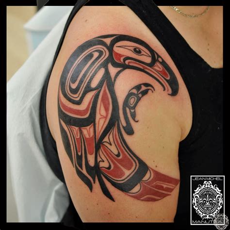 50 Incredible Haida Eagle Tattoos And Designs With Meanings