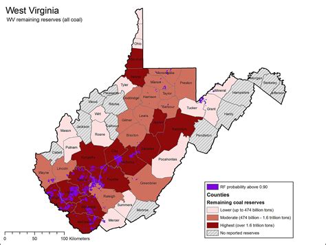 West Virginia Coal Mines Map Europe Capital Map