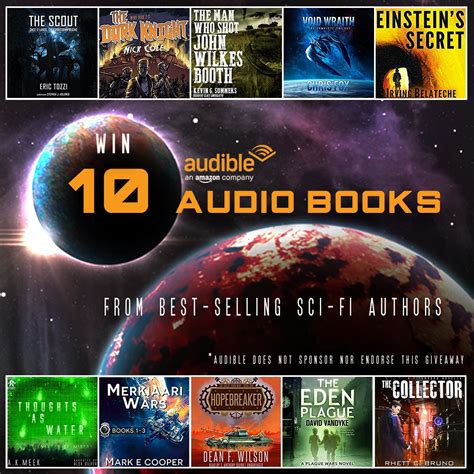 Audible Audiobook Giveaway Audio Books Reading Adventure Ebook Deals