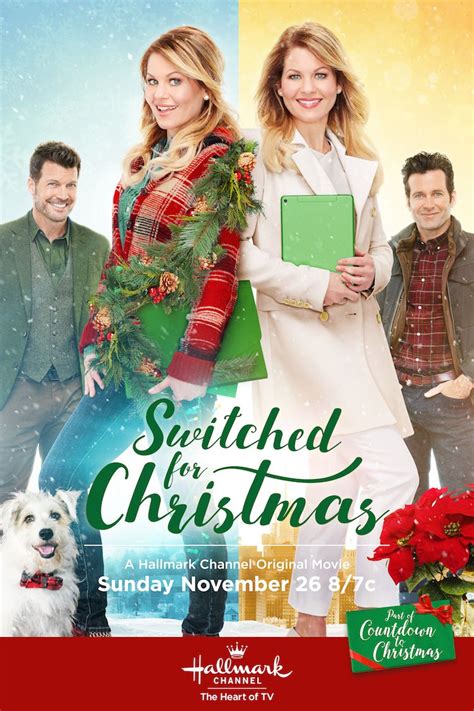 Switched For Christmas Candace Cameron Bure Plays Two Twin Sisters Who Swap Live… Hallmark