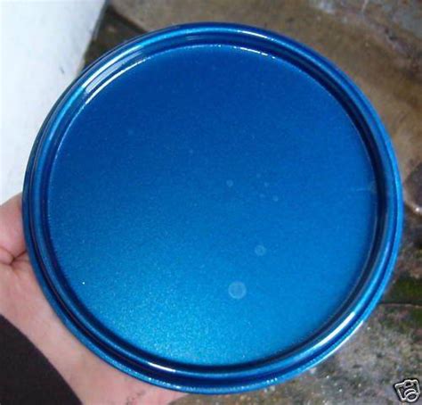 1l 2 Pack Ice Blue Metallic 2k Gloss Car Paint Nuagane