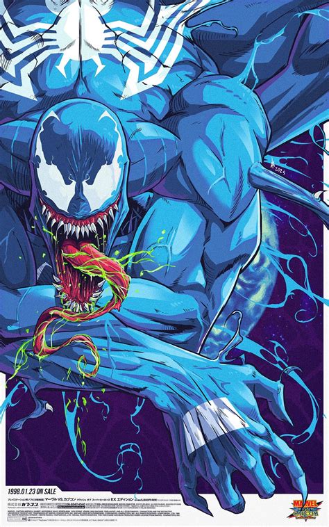 Venom Marvel Vs Capcom Poster Art By Me Rmarvel