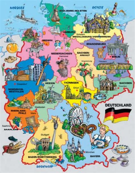 Zunächstmal gibt es in italien gar keine bundesländer! StepMap - Deutschland-Reisen - Landkarte für Deutschland