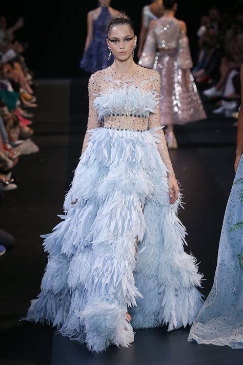 The Most Amazing Looks From Haute Couture Fall 2018 Feather Gown