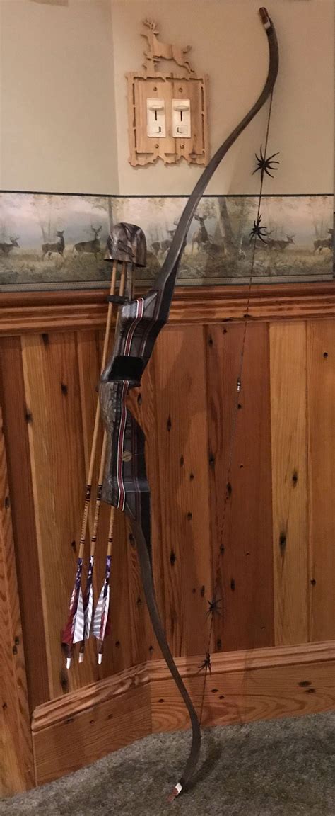 Black Widow Psa Ll Gray Bark Recurve Bow 54 Lb At 28 Inches