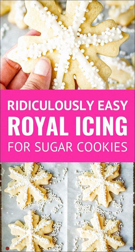 Always remember to cover up your royal icing with either cling film or a. Easy Royal Icing Recipe For Sugar Cookies - This Easy ...