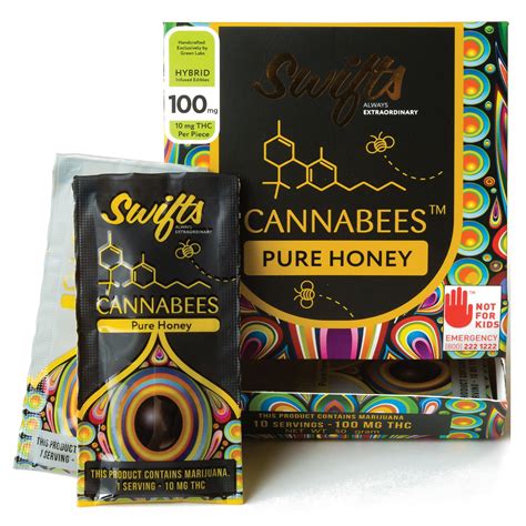 Cannabees Honey THC 100mg 10-pack | Leafly