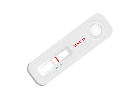 Premium Vector Covid 19 Test With Antigen Test Kit Vector Flat Design