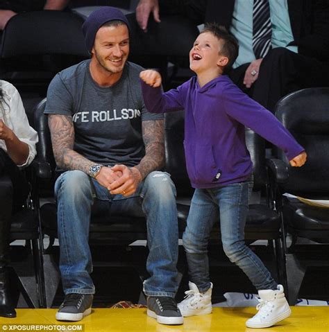 Just days after victoria beckham posted a cute video of her youngest son cruz to instagram, david has followed suit with another. A kiss for Cruz: David Beckham shares a tender moment with ...
