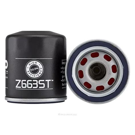 Ryco Syntec Oil Filter Z663st Interchangeable With Z663