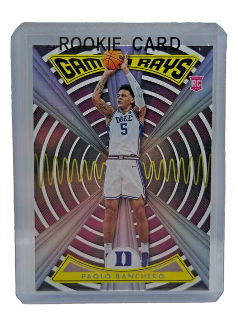 Paolo Banchero Panini Chronicles Draft Picks Gamma Rays Zg Pao