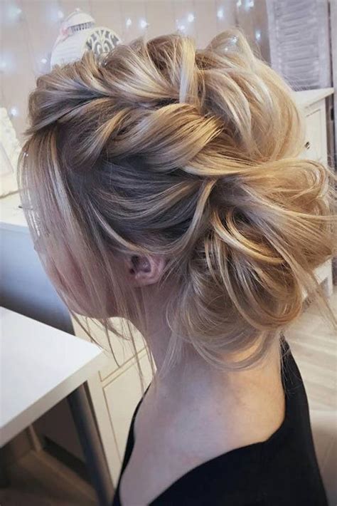 See more ideas about long hair styles, hair styles, short hair styles. 27 Chic Updos for Medium Hair | Hair styles, Wedding ...