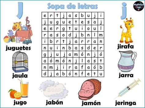 Pin En Sopas De Letras