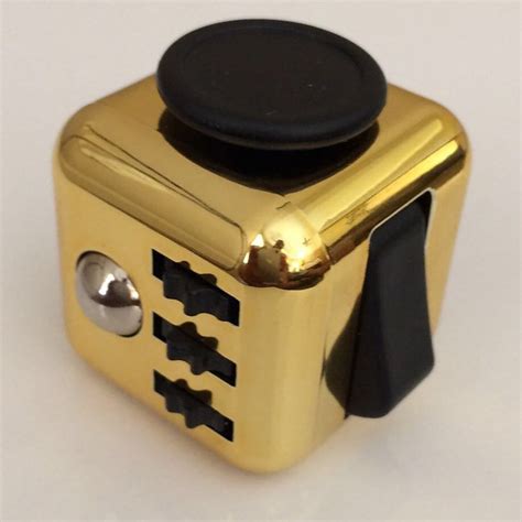Luxury Gold Fidget Cube