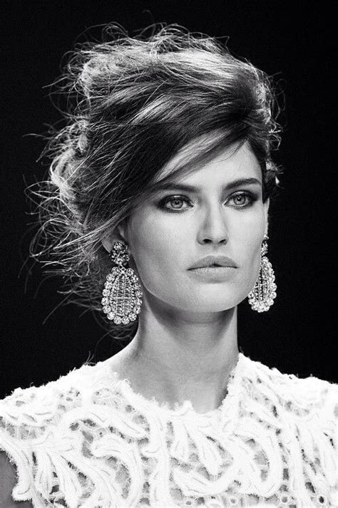 Bianca Balti Pretty Hairstyles Messy Hairstyles Party Hairstyles