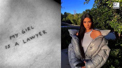 Kim Kardashian Shows Beau Pete Davidsons Tattoo Dedicated To Her