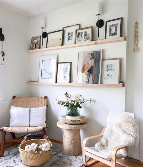 6 Ways To Style A Picture Ledge Shelf In Your Home Josie Michelle Davis