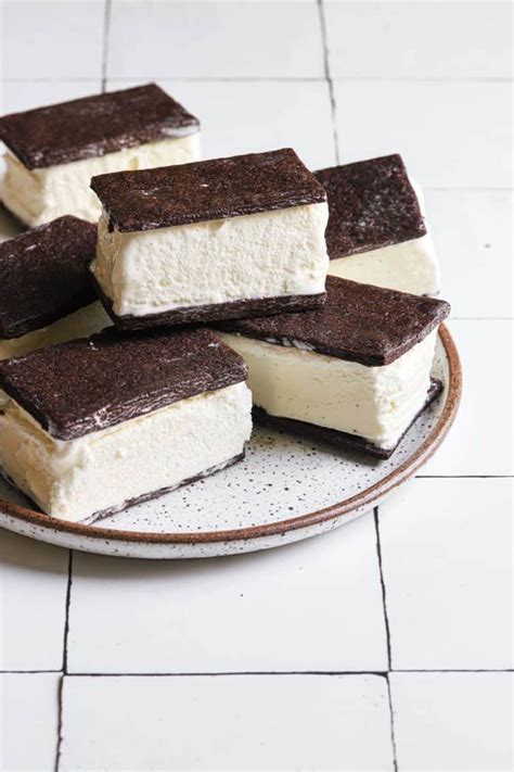 Old Fashioned Ice Cream Sandwiches Brown Eyed Baker