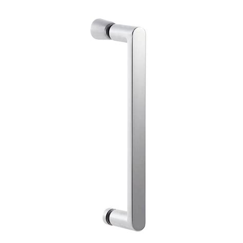 You should never ignore shower door leaks because that water can damage walls, floors and so much more. Modern Single side Chrome shower door handle accessories ...
